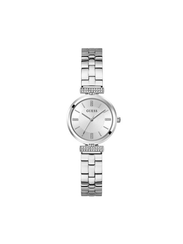 Guess Guess Ročna ura GW0762L1 Srebrna