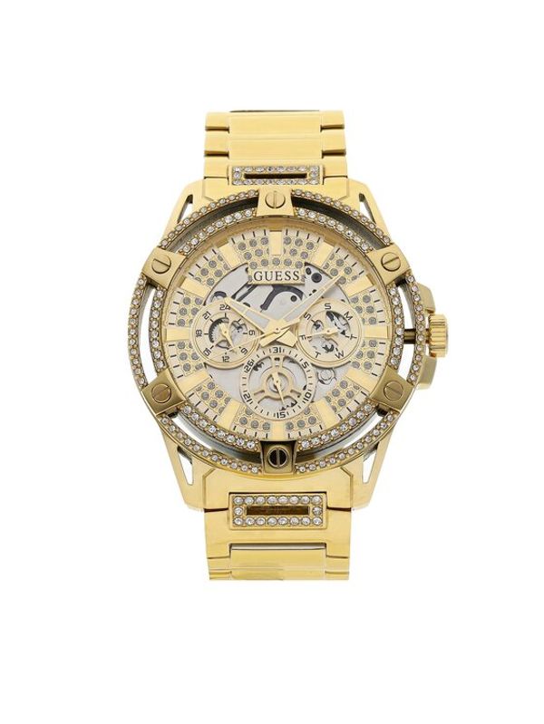 Guess Guess Ročna ura King GW0497G2 Zlata