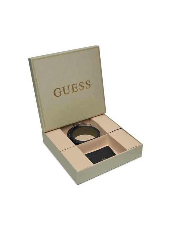 Guess Guess Set etui za kreditne kartice in trak GFBOXM P3306 Črna