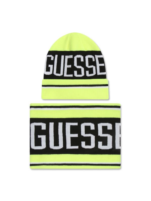 Guess Guess Set šal + kapa L0BZ02 Z2QO0 Rumena