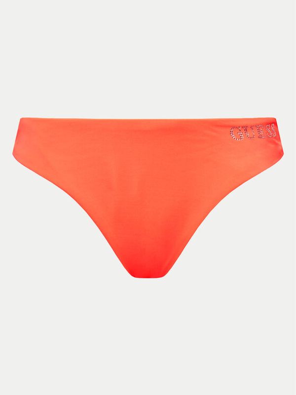 Guess Guess Spodnji del bikini E4GO02 MC044 Oranžna
