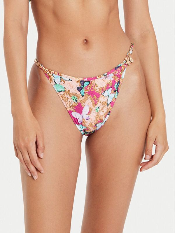 Guess Guess Spodnji del bikini E4YO02 MC04R Roza