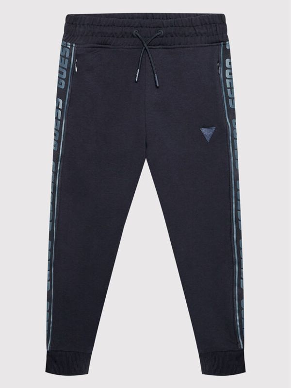 Guess Guess Spodnji del trenirke L2YQ48 K6ZS1 Mornarsko modra Regular Fit