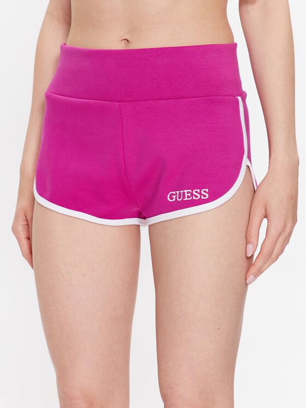 Guess Guess Športne kratke hlače E3GD05 KBP41 Roza Regular Fit