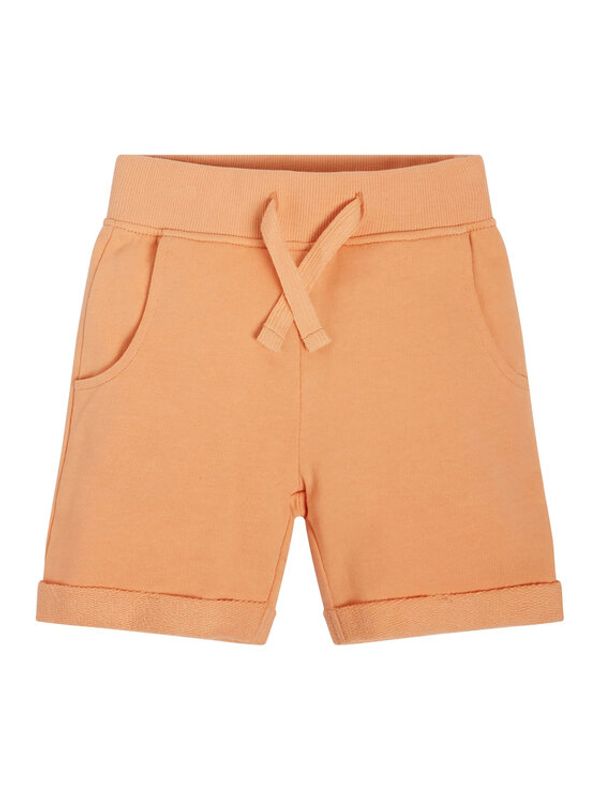 Guess Guess Športne kratke hlače N93Q18 KAUG0 Oranžna Regular Fit