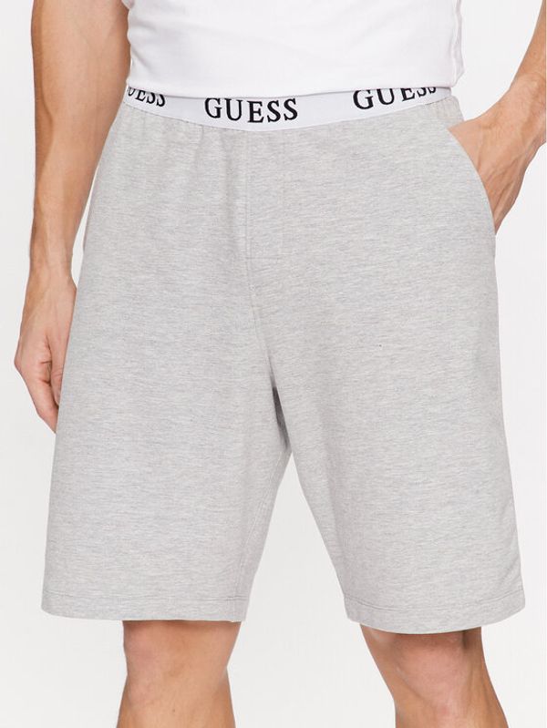 Guess Guess Športne kratke hlače U4RD00 KBS91 Siva Regular Fit