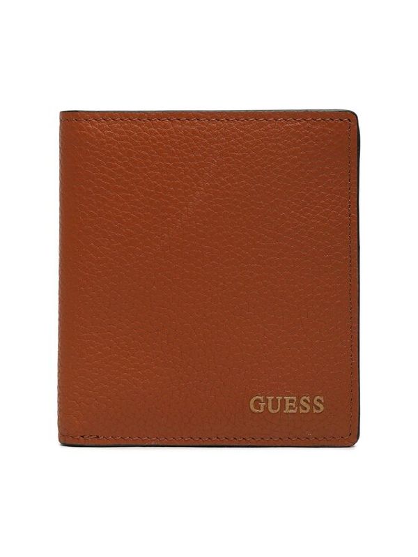 Guess Guess Velika moška denarnica Riviera Slg SMRIVI LEA22 Rjava