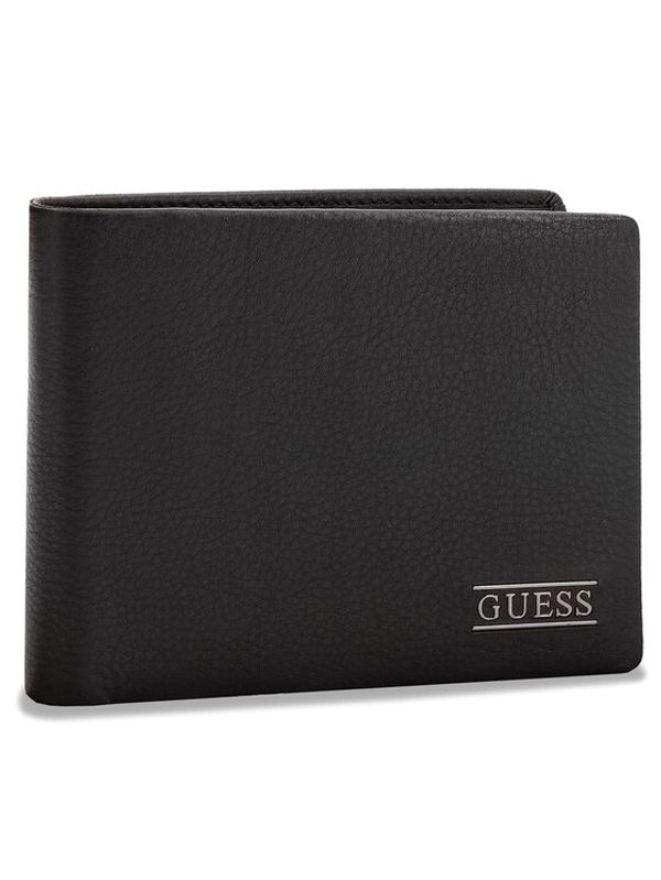 Guess Guess Velika moška denarnica SM2511 LEA27 Črna