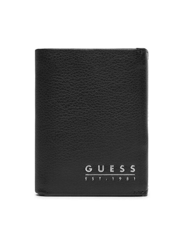 Guess Guess Velika moška denarnica SMMETL LEA65 Črna