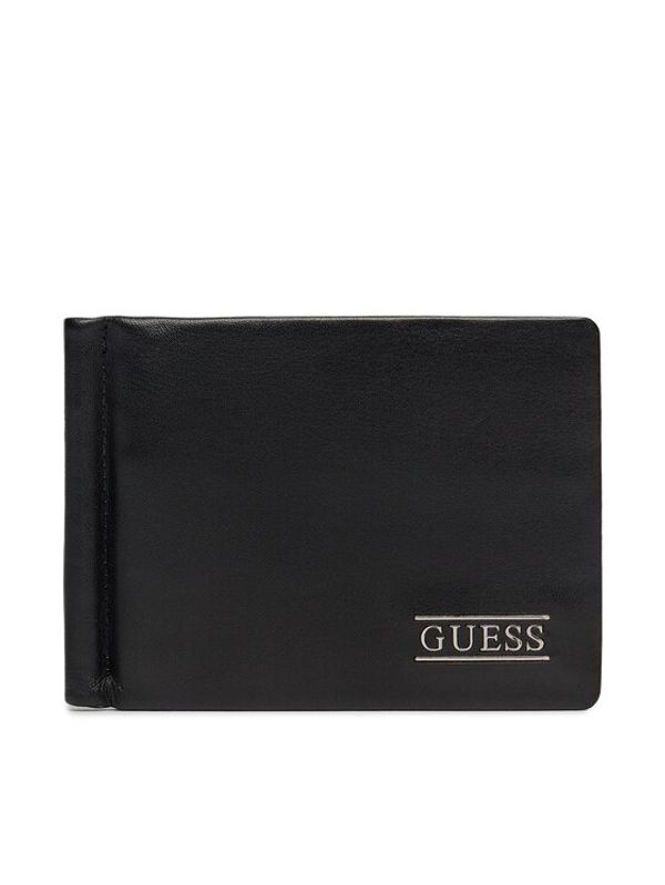 Guess Guess Velika moška denarnica SMNEBR LEA23 Črna