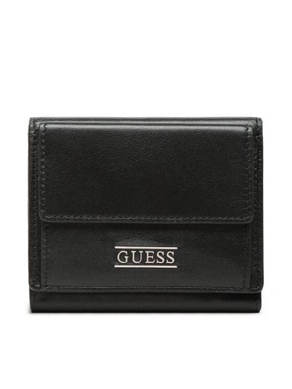 Guess Guess Velika moška denarnica SMNEWB LEA37 Črna