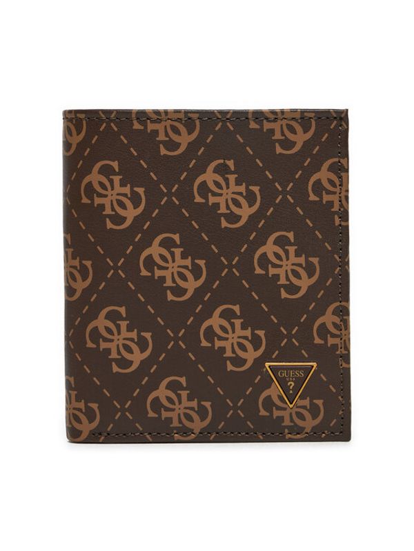 Guess Guess Velika moška denarnica SMVELE LEA22 Rjava
