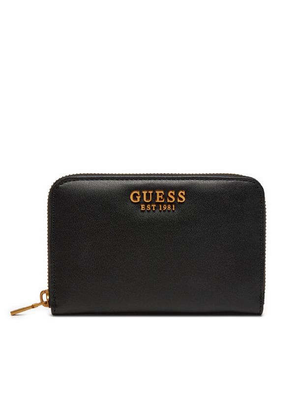 Guess Guess Velika ženska denarnica Laurel SWVA85 00400 Črna