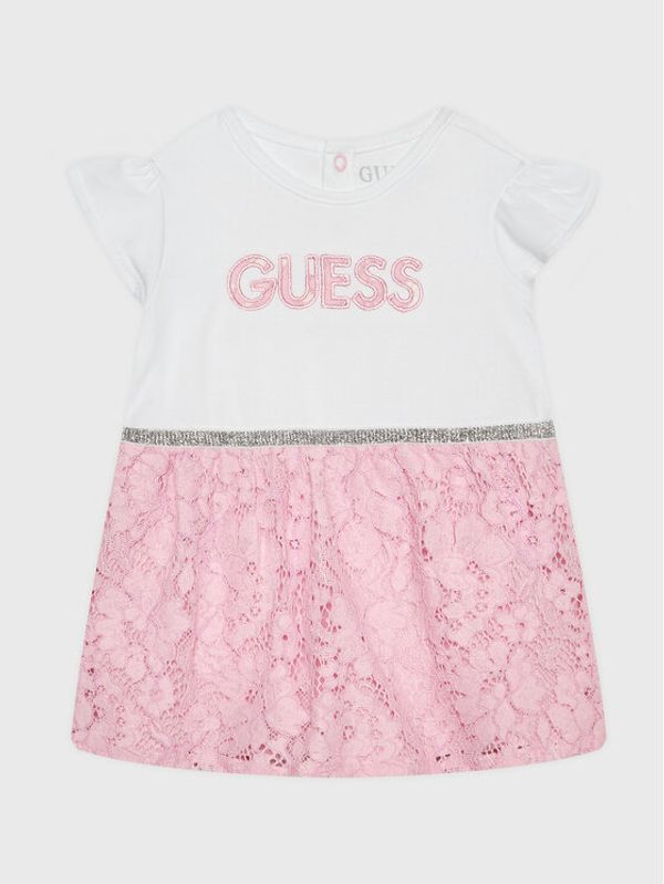 Guess Guess Vsakodnevna obleka S3RG13 K6YW0 Pisana Regular Fit