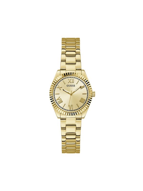 Guess Guess Ženska ročna ura Mini Luna GW0687L2 Zlata