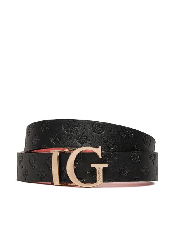 Guess Guess Ženski pas Arlena Logo (PG) Belts BW9159 P4330 Črna