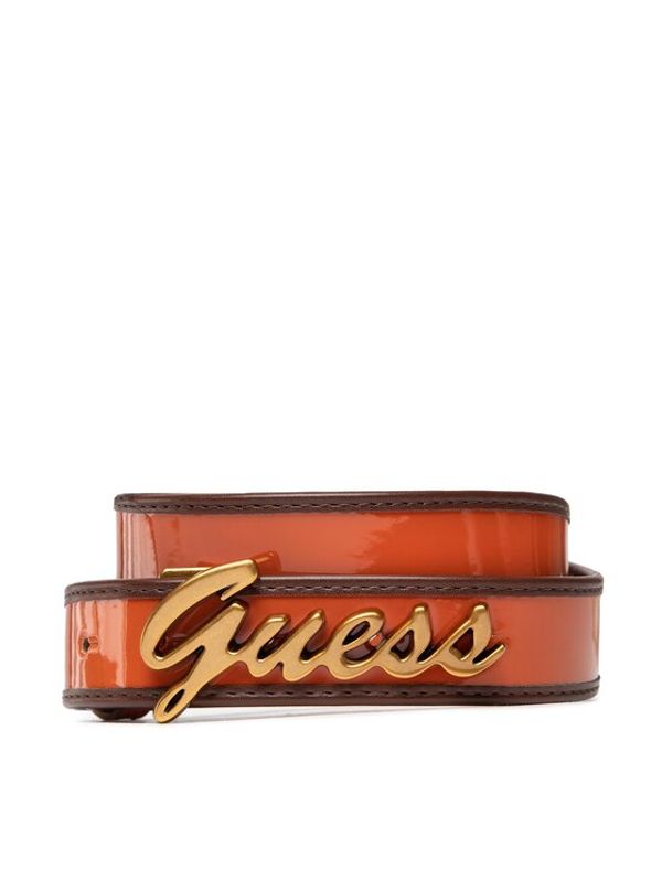 Guess Guess Ženski pas Magali Belt W3RZ03 WF7Q0 Oranžna