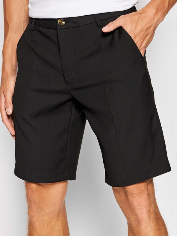 Han Kjøbenhavn Han Kjøbenhavn Kratke hlače iz tkanine M-130349 Črna Regular Fit