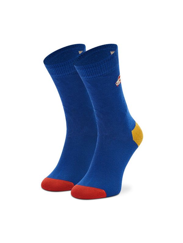 Happy Socks Happy Socks Otroške visoke nogavice KBECR01-6300 Modra
