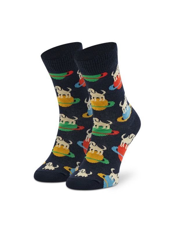 Happy Socks Happy Socks Otroške visoke nogavice KLAI01-6500 Mornarsko modra