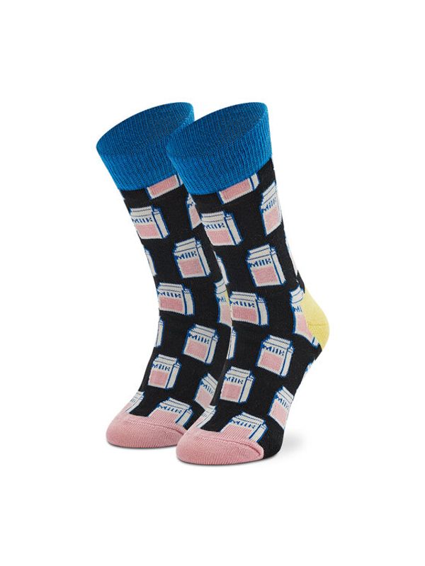 Happy Socks Happy Socks Otroške visoke nogavice KMIL01-9300 Črna