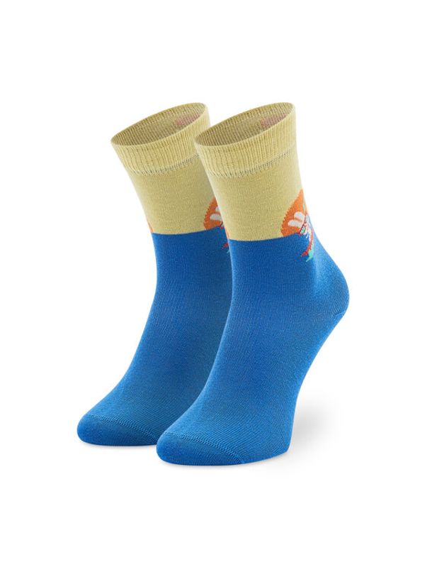 Happy Socks Happy Socks Otroške visoke nogavice KSFB01-6300 Modra