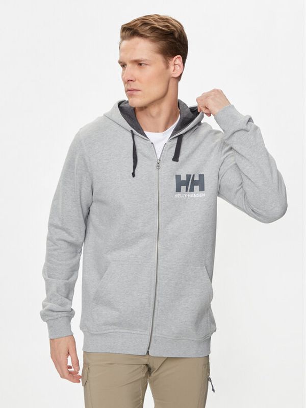 Helly Hansen Helly Hansen Jopa Hh Logo Full Zip Hoodie 34163 Siva Regular Fit