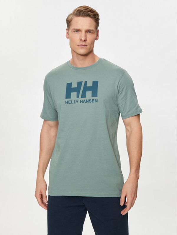 Helly Hansen Helly Hansen Majica Hh Logo T-Shirt 33979 Zelena Regular Fit