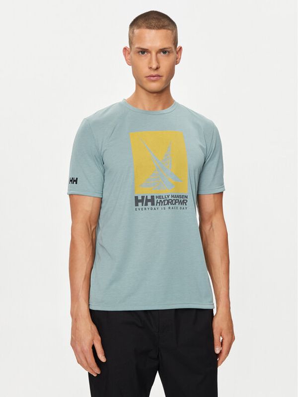 Helly Hansen Helly Hansen Majica Hp Race Graphic T-Shirt 34419 Zelena Regular Fit