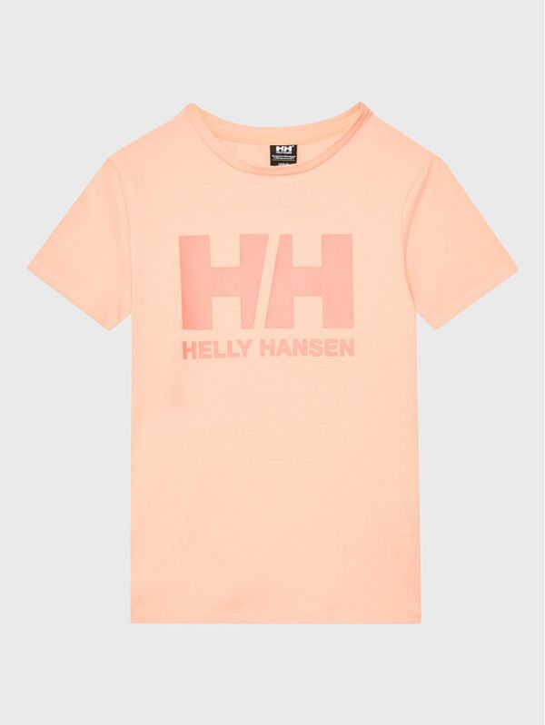 Helly Hansen Helly Hansen Majica Logo 41709 Oranžna Regular Fit