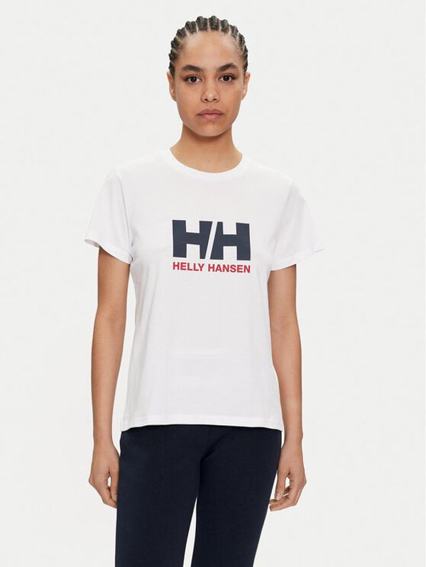 Helly Hansen Helly Hansen Majica W Hh Logo T-Shirt 2.0 34465 Bela Regular Fit