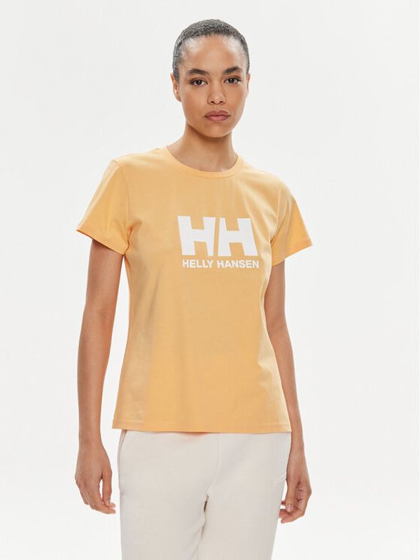 Helly Hansen Helly Hansen Majica W Hh Logo T-Shirt 2.0 34465 Oranžna Regular Fit
