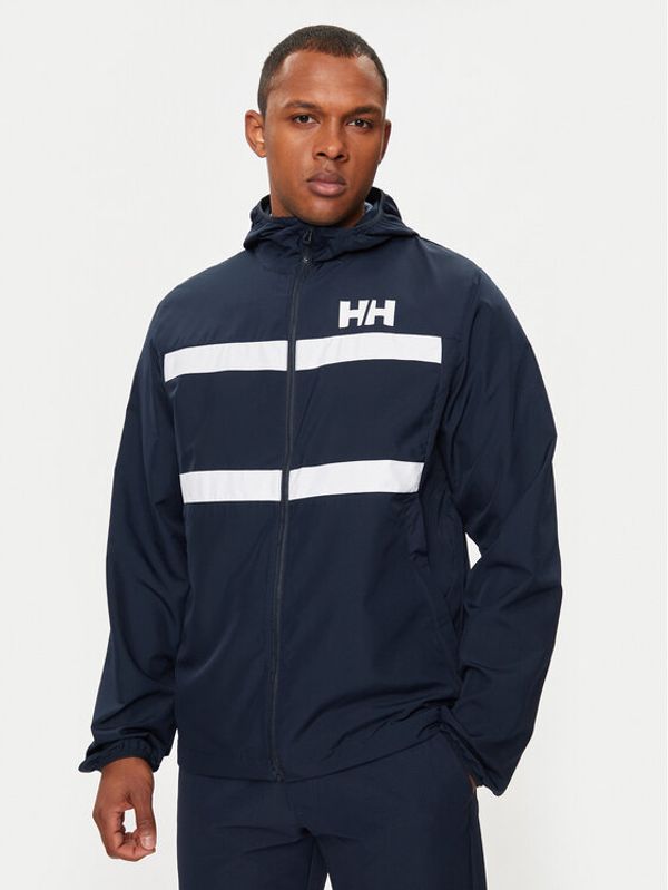 Helly Hansen Helly Hansen Mornarska jakna Salt Striped Windbreaker Jkt 34453 Mornarsko modra Regular Fit