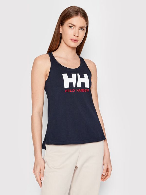 Helly Hansen Helly Hansen Top Logo Singlet 33838 Mornarsko modra Regular Fit