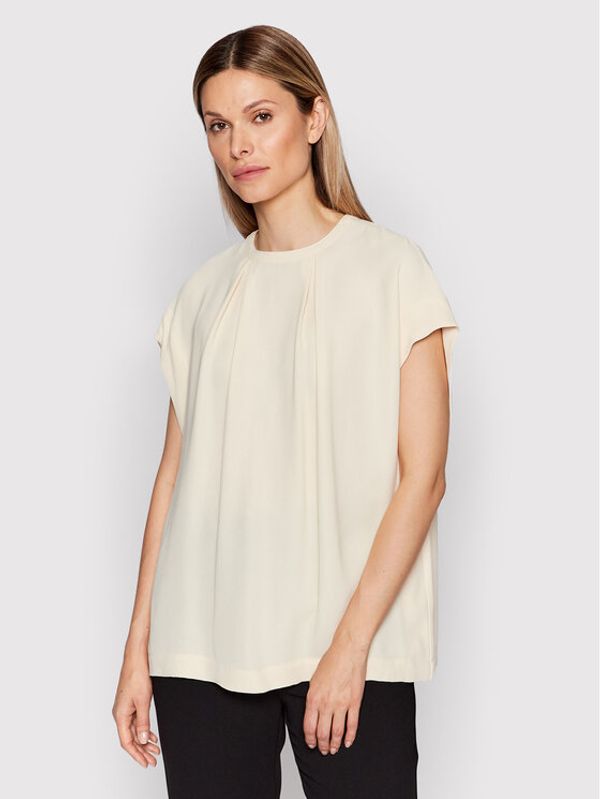 Herskind Herskind Bluza Ofir 4442736 Bež Relaxed Fit