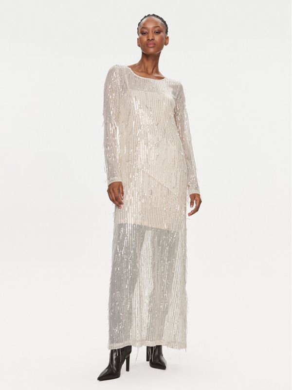 Herskind Herskind Večerna obleka 4994989 Bež Regular Fit