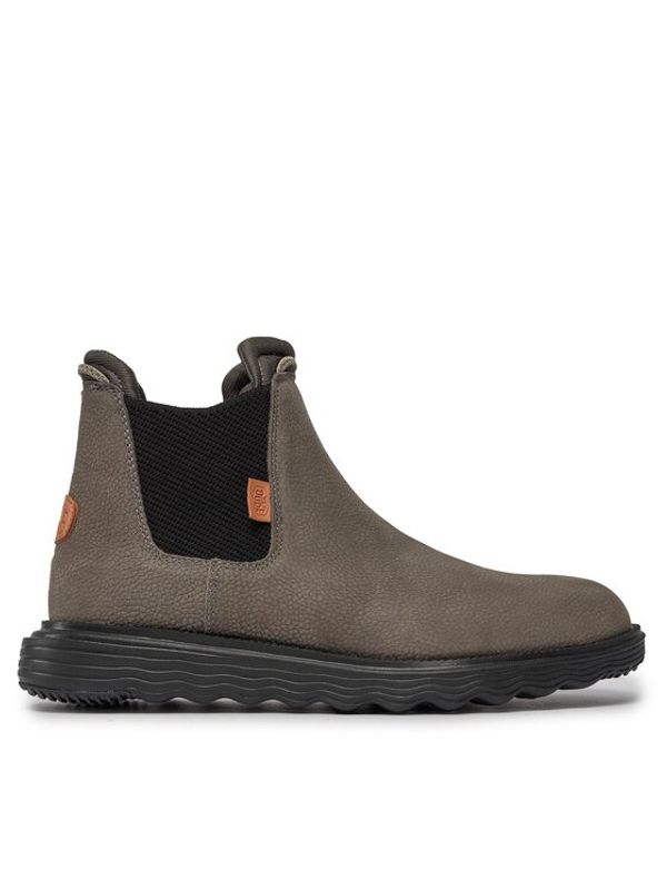 Hey Dude Hey Dude Gležnjarji Chelsea Branson Boot M Craft Leather 40187-030 Siva
