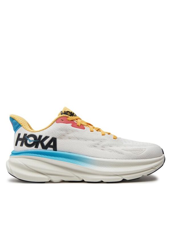 Hoka Hoka Tekaški čevlji Clifton 9 Wide 1127896 Bela