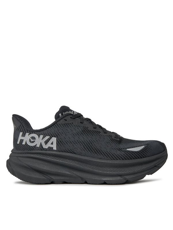 Hoka Hoka Tekaški čevlji Clifton 9 Wide Gtx GORE-TEX 1141490 Črna