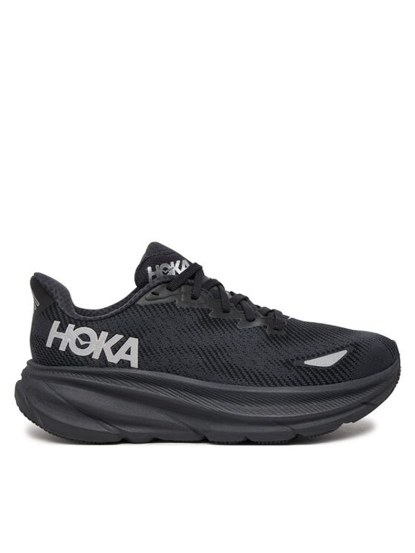 Hoka Hoka Tekaški čevlji Clifton 9 Wide Gtx GORE-TEX 1141490 Črna