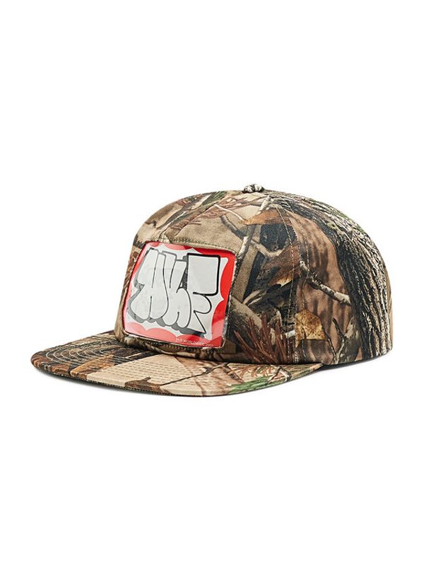 HUF HUF Kapa s šiltom One Window Camo Snap HT00641 Rjava