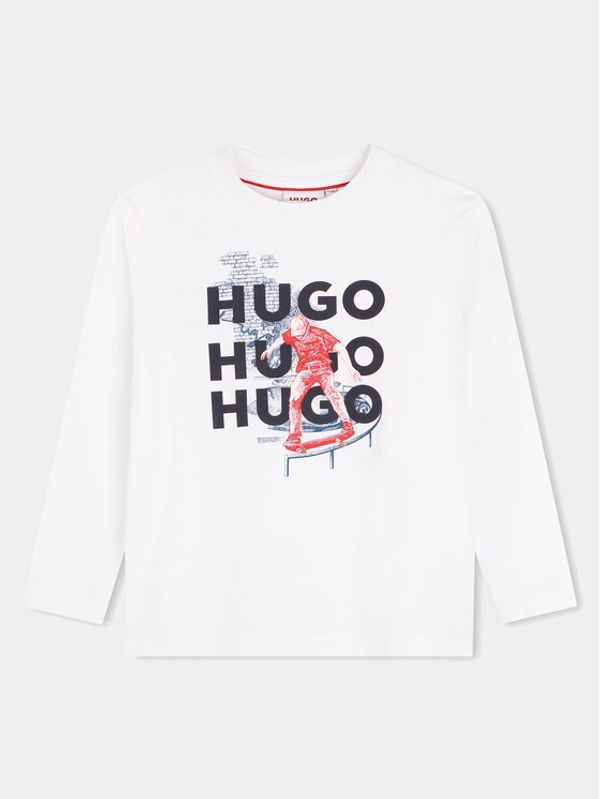 Hugo Hugo Bluza G25138 D Bela Regular Fit