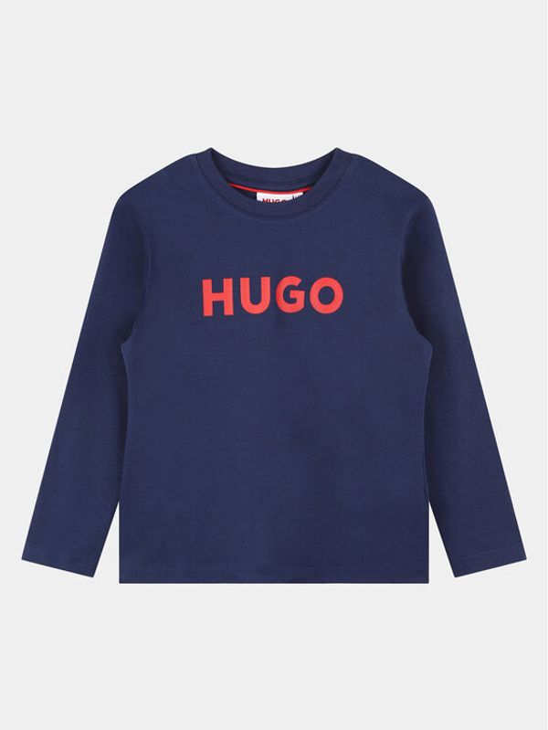 Hugo Hugo Bluza G25131 D Modra Regular Fit