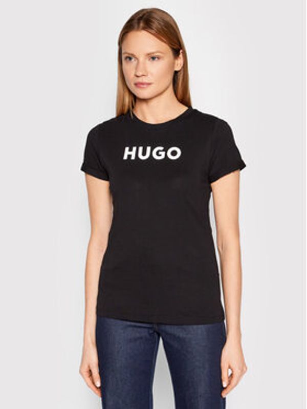 Hugo Hugo Majica 50473813 Črna Slim Fit