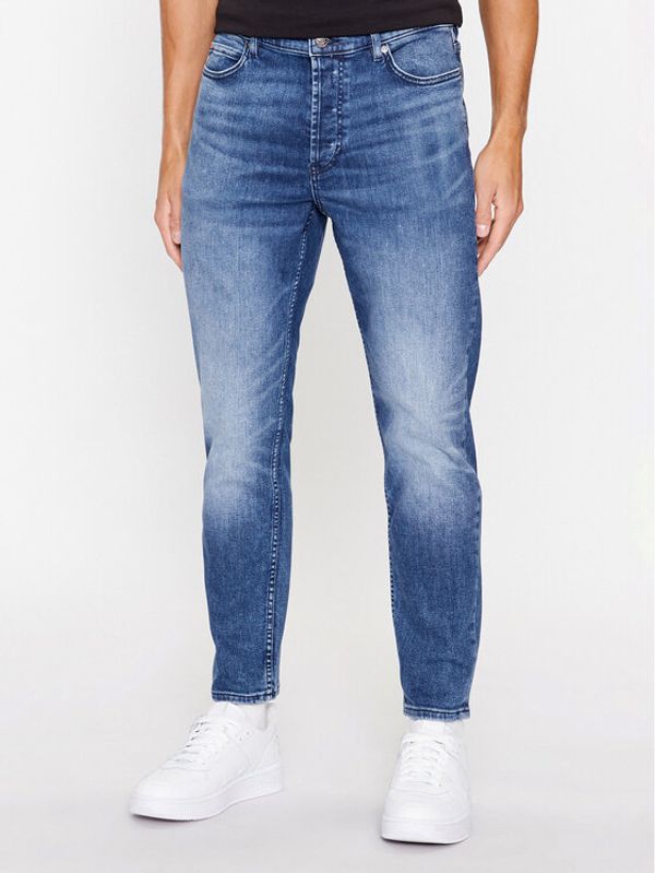 Hugo Hugo Jeans hlače 50495504 Modra Tapered Fit