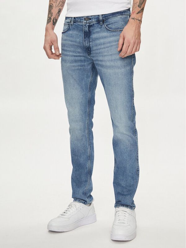 Hugo Hugo Jeans hlače 50511410 Modra Extra Slim Fit