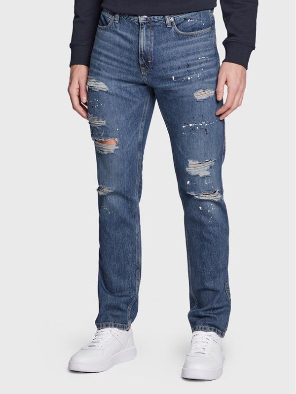 Hugo Hugo Jeans hlače 708 50476242 Modra Slim Fit