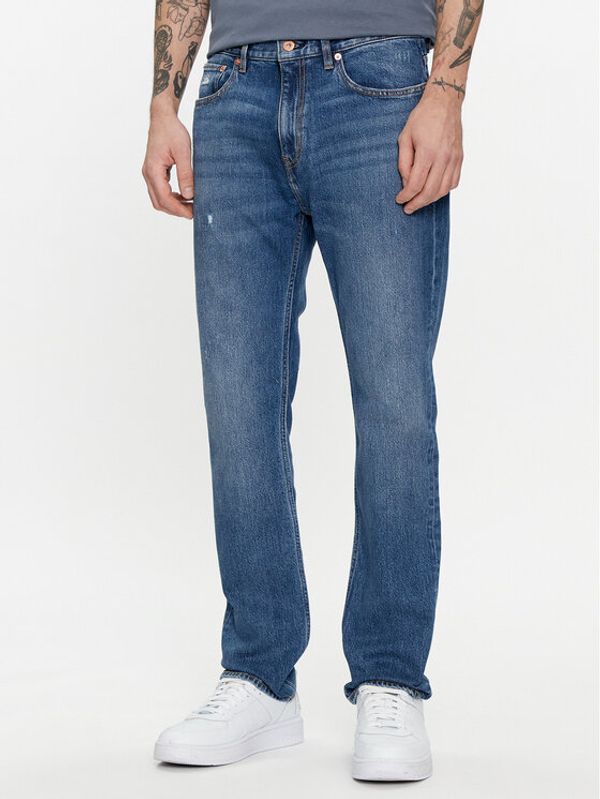 Hugo Hugo Jeans hlače Ash 50511531 Modra Regular Fit