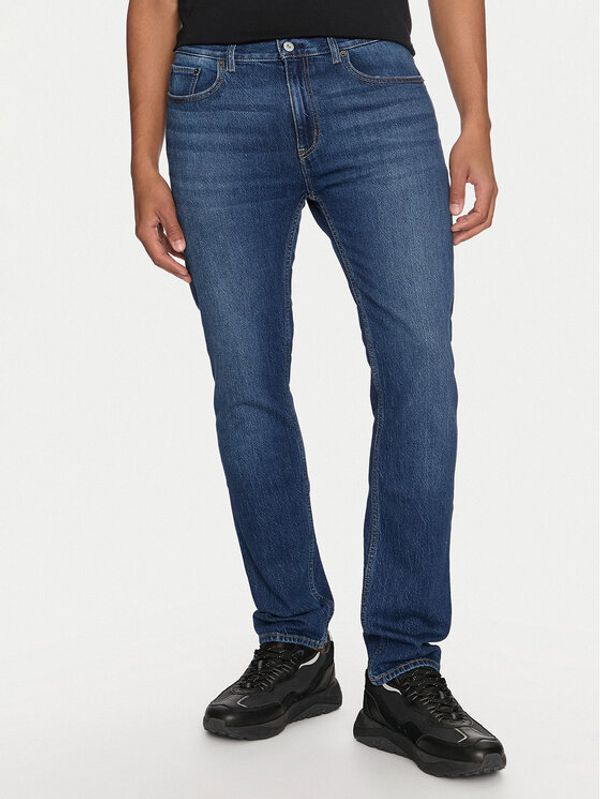 Hugo Hugo Jeans hlače Ash 50516505 Mornarsko modra Slim Fit