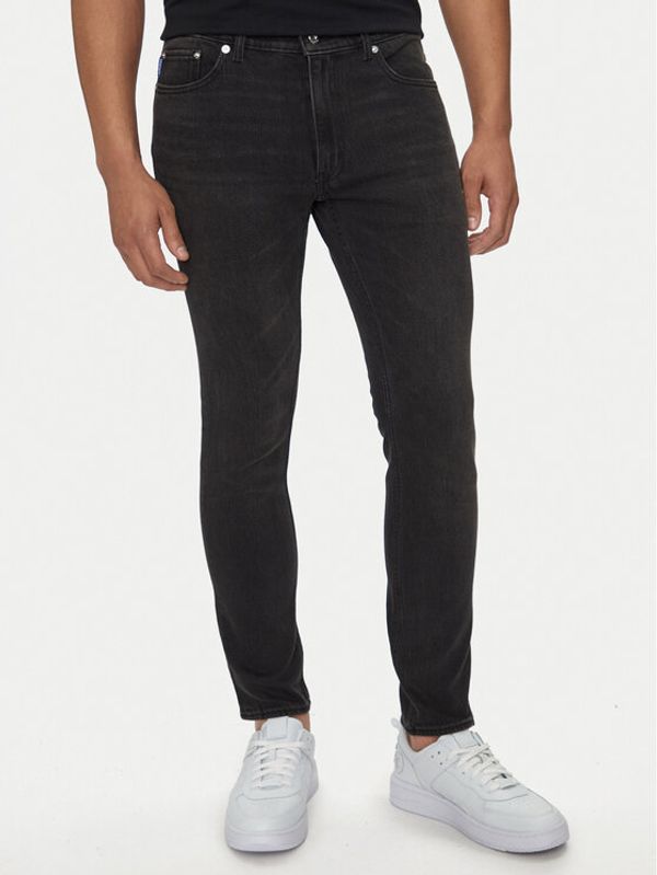 Hugo Hugo Jeans hlače Zane 50511495 Siva Extra Slim Fit